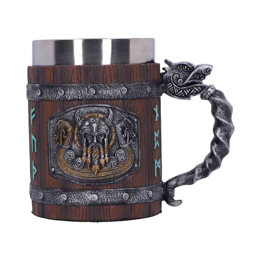 Nemesis Now - Norseman 16cm Krug - Mehrfarben